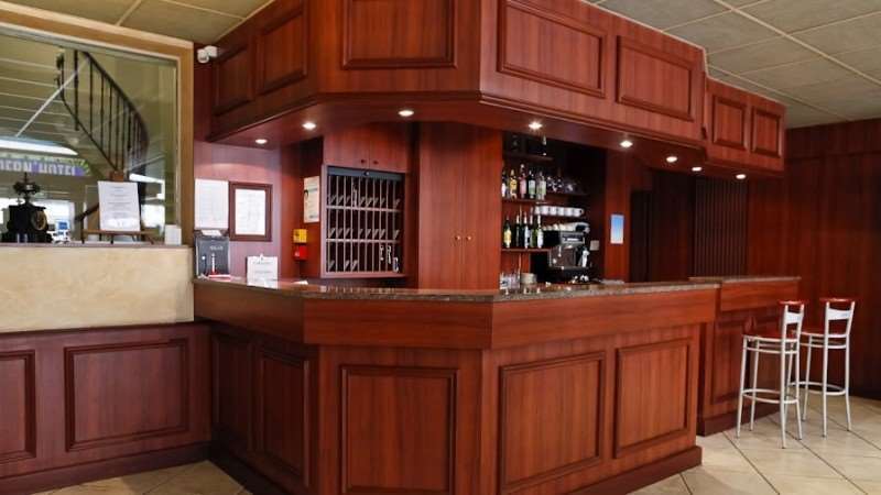 Hotel Moderne Лион Ресторант снимка